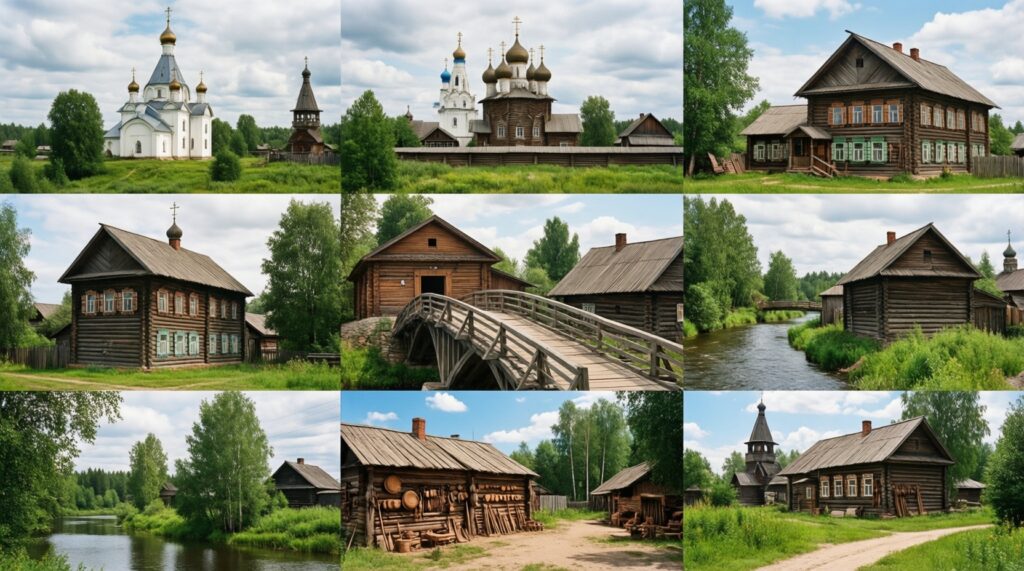 История малых поселений: как появлялись сёла и чем они известны - иллюстрация